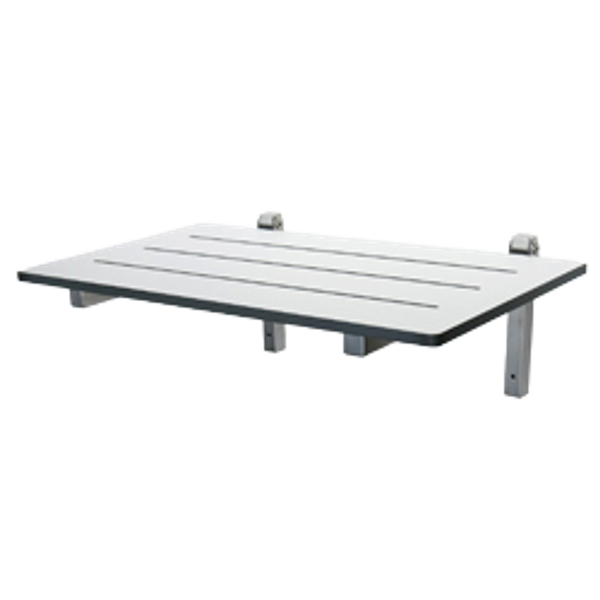 Metlam Folding Shower Seat 600mm In Compact Laminate