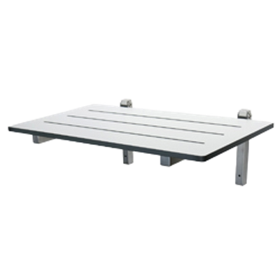 Metlam Folding Shower Seat 600mm In Compact Laminate