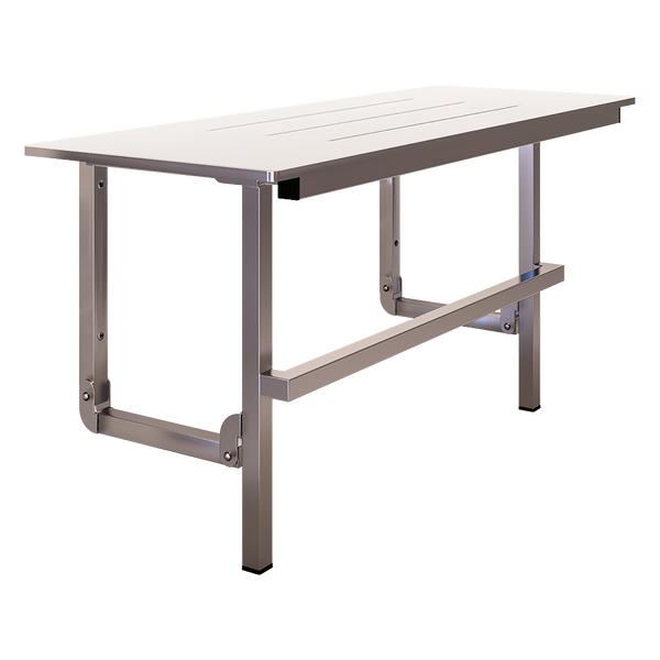 Metlam Accessible Folding Shower Seat With Handle In Phenolic