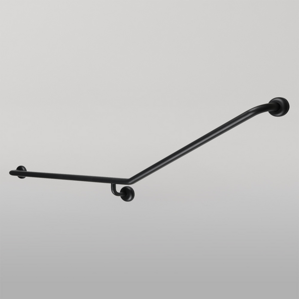 Metlam 30 Degree Flush Mount Side Wall Left Hand In Designer Black