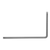 Metlam 90 Degree Anti-Ligature Left Hand Grab Rail In Satin Stainless Steel