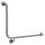 Metlam 90 Degree Flush Mount Side Wall Grab Rail Right Hand In Antimicrobial