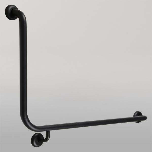 Metlam 90 Degree Flush Mount Side Wall Right Hand In Designer Black