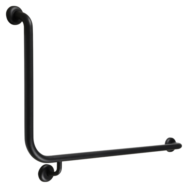 Metlam 90 Degree Flush Mount Side Wall Right Hand In Designer Black