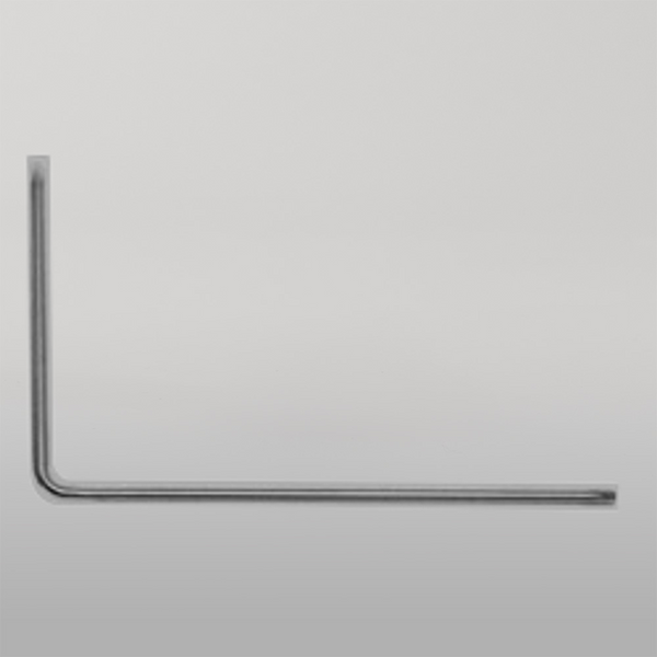 Metlam 90 Degree Anti-Ligature Right Hand Grab Rail In Satin Stainless Steel