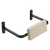 Metlam Straight Rail Padded Backrest In Designer Black