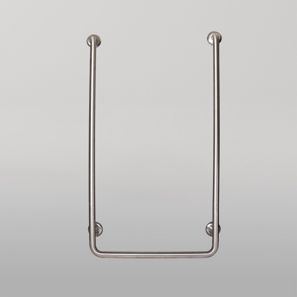 Metlam Modular U-Shaped Grab Rail In Satin Stainless Steel