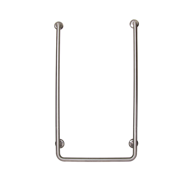 Metlam Modular U-Shaped Grab Rail In Satin Stainless Steel