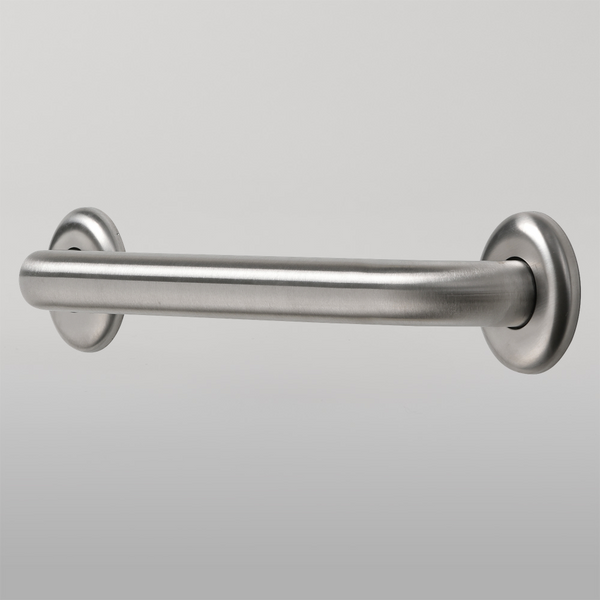 Metlam 400mm Straight Grab Rail In Satin Stainless Steel