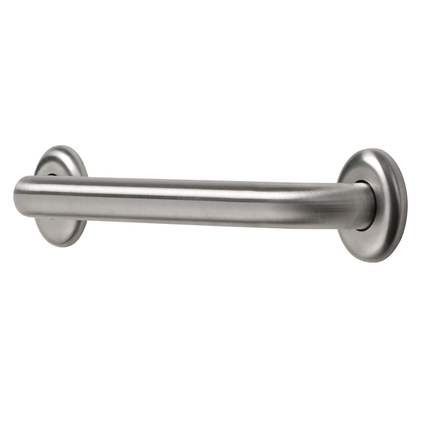 Metlam 400mm Straight Grab Rail In Satin Stainless Steel