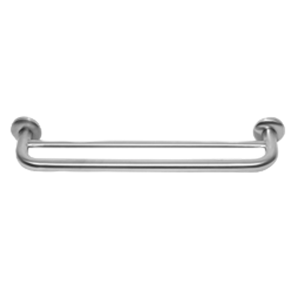 Metlam 600mm Combined Grab Rail And Towel Rail In Satin Stainless Steel