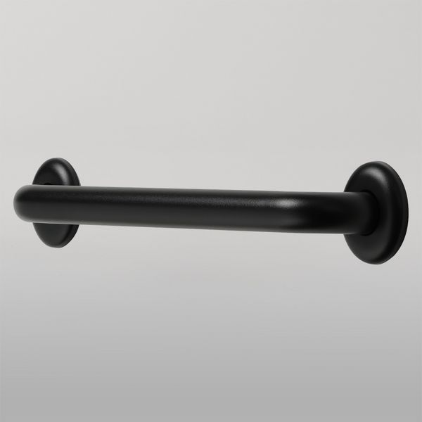 Metlam 450mm Straight Grab Rail In Designer Black