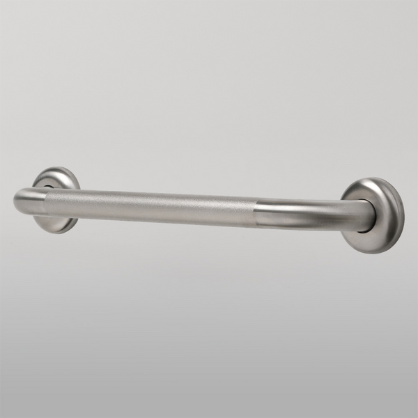 Metlam 450mm Straight Peened Grab Rail In Satin Stainless Steel