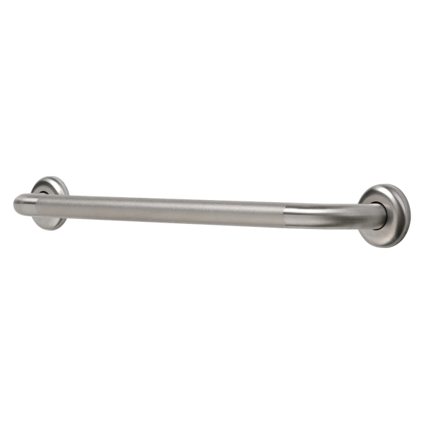 Metlam 600mm Straight Peened Grab Rail In Satin Stainless Steel
