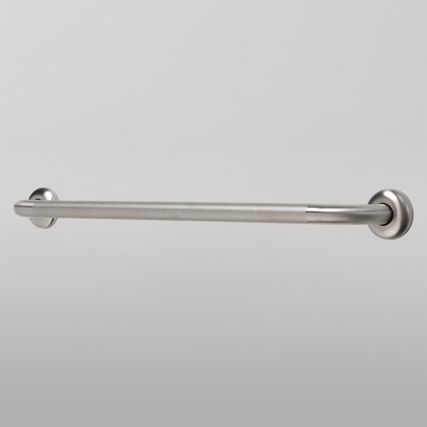 Metlam 750mm Straight Peened Grab Rail In Satin Stainless Steel
