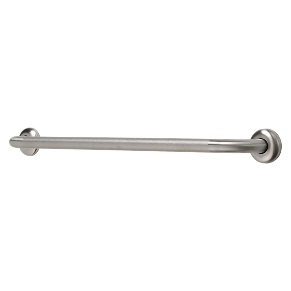 Metlam 750mm Straight Peened Grab Rail In Satin Stainless Steel