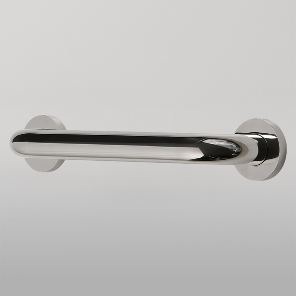 Metlam 450mm Straight Grab Rail 25mm Diameter In Polished Stainless Steel