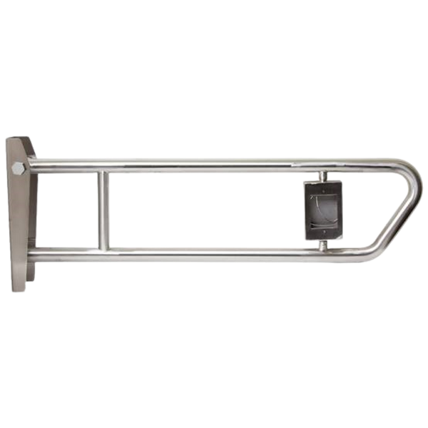Metlam Universal Pull Down Grab Rail With Nurse Call Facility In Satin Stainless Steel