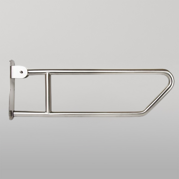Metlam Click-Lock Pull Down Grab Rail In Satin Stainless Steel