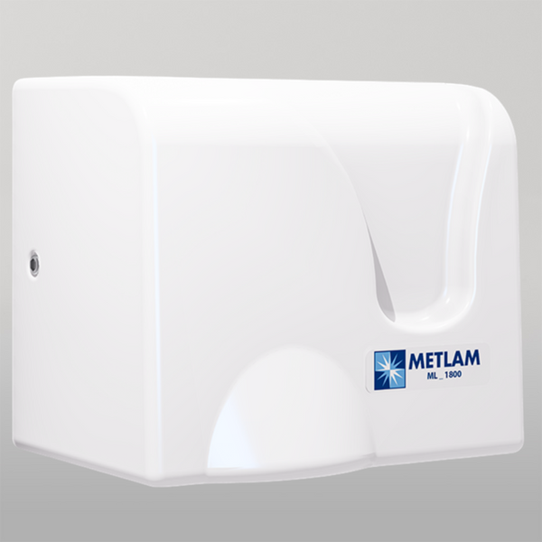Metlam Automatic Operation ABS Hand Dryer In White