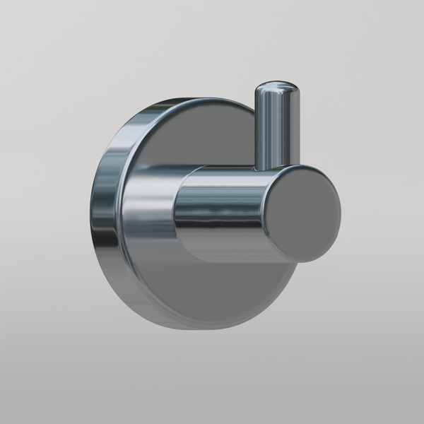 Metlam Hat And Coat Hook 39mm Concealed Fix In Polished Stainless Steel