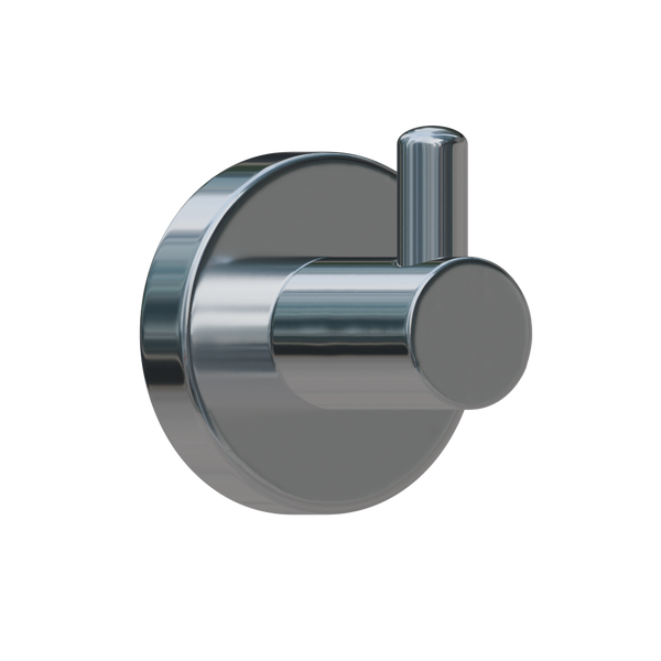 Metlam Hat And Coat Hook 39mm Concealed Fix In Polished Stainless Steel