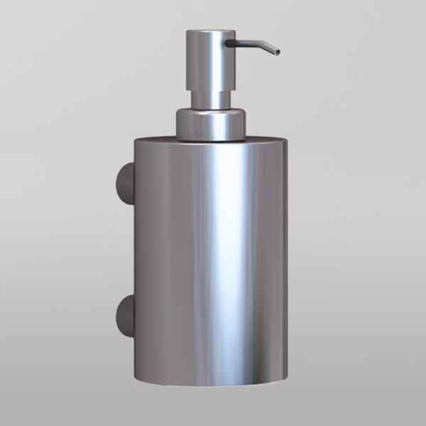 Metlam Wall Mounted Soap Dispenser In Polished Stainless Steel
