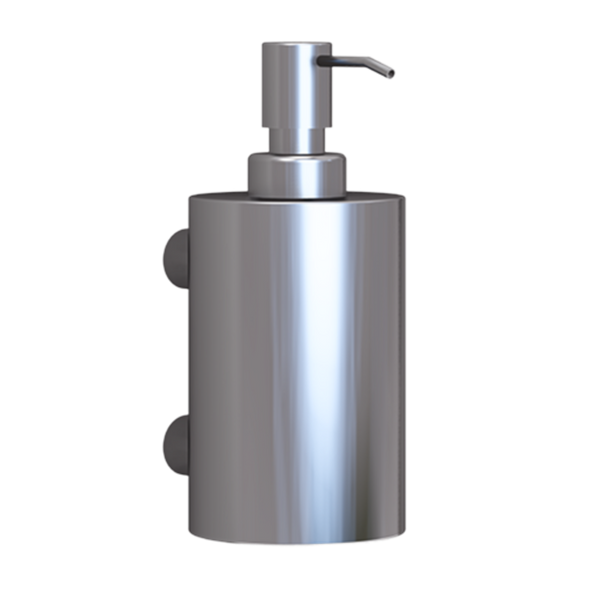 Metlam Wall Mounted Soap Dispenser In Polished Stainless Steel