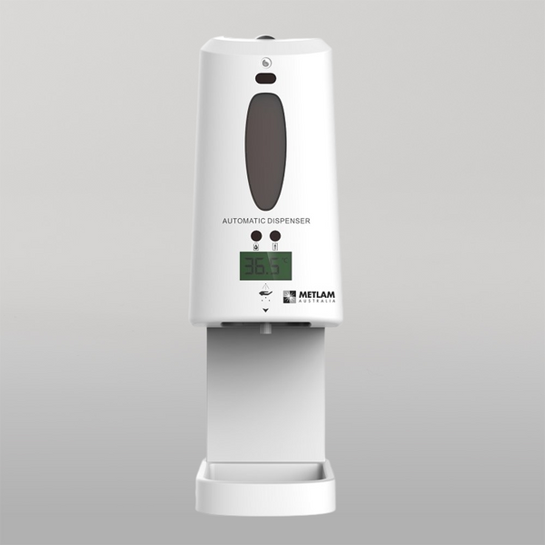 Metlam Auto Temperature And Sanitiser Dispenser