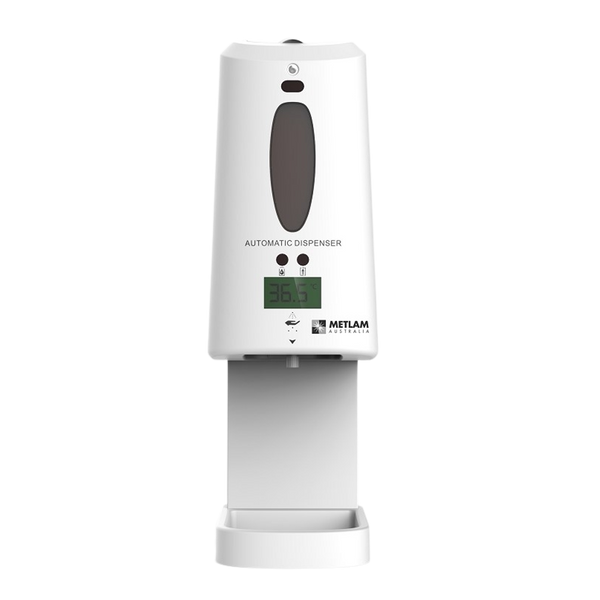 Metlam Auto Temperature And Sanitiser Dispenser