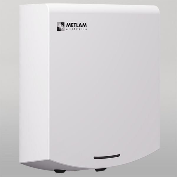 Metlam Eclipse Slimline Automatic Operation Hand Dryer In White