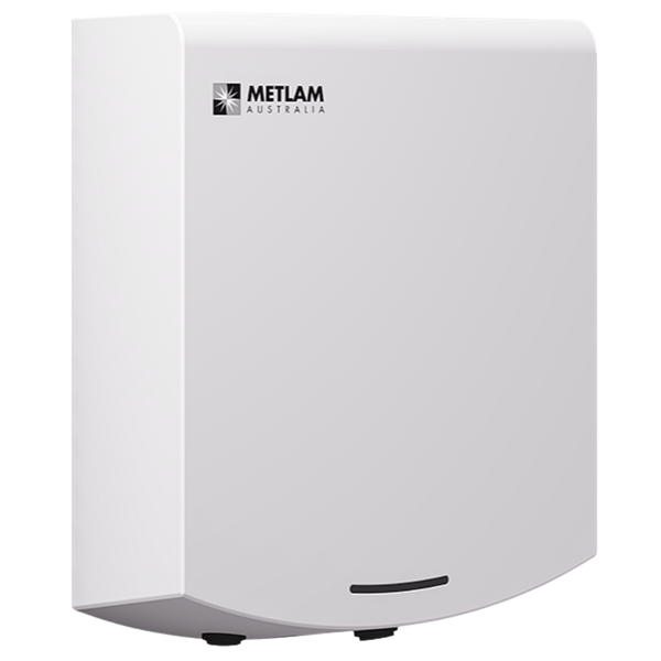 Metlam Eclipse Slimline Automatic Operation Hand Dryer In White