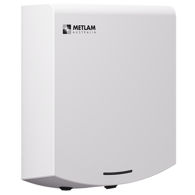 Metlam Eclipse Slimline Automatic Operation Hand Dryer In White