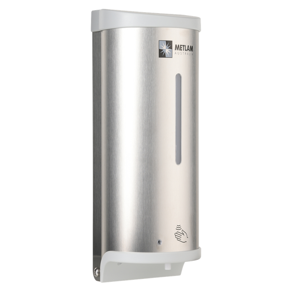 Metlam Auto Sanitiser Dispenser In Satin Stainless Steel