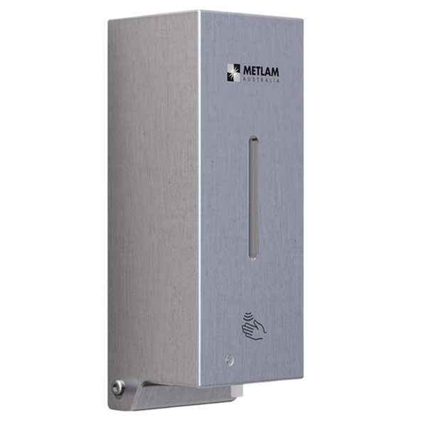 Metlam Auto Square Foam Soap Dispenser In Satin Stainless Steel