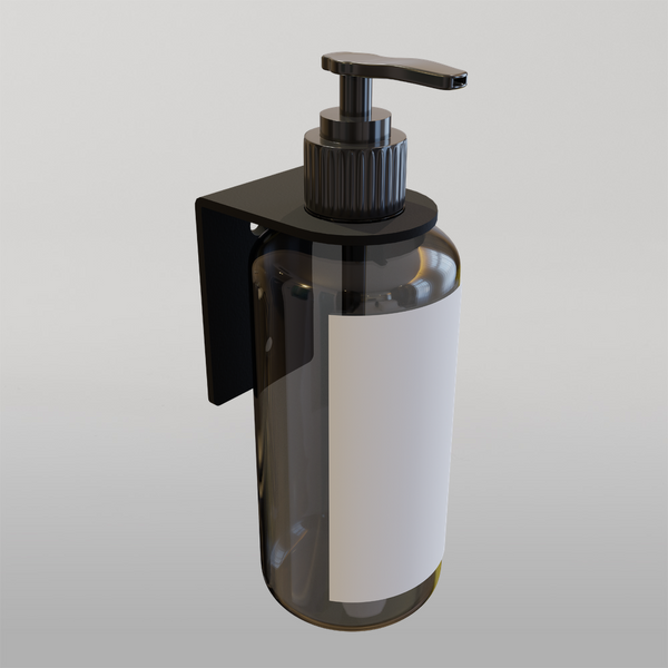 Metlam Single Soap Bottle Holder In Designer Black