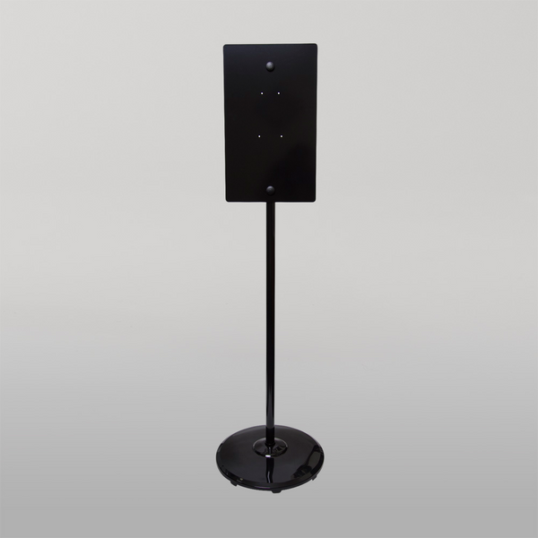 Metlam Hand Sanitiser Dispenser Stand In Designer Black