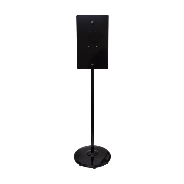 Metlam Hand Sanitiser Dispenser Stand In Designer Black