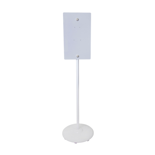 Metlam Hand Sanitiser Dispenser Stand In White