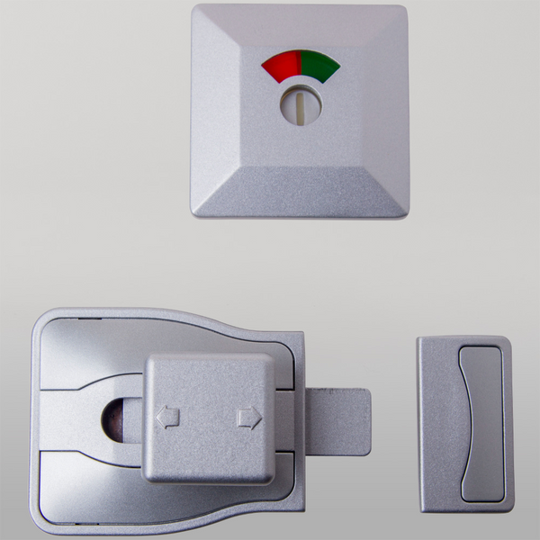 Metlam Moda Lock And Emergency Release Indicator Set In Antimicrobial