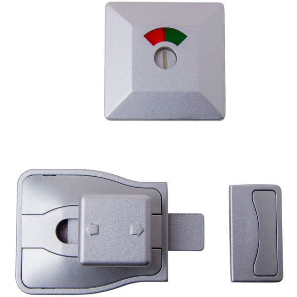 Metlam Moda Lock And Emergency Release Indicator Set In Antimicrobial