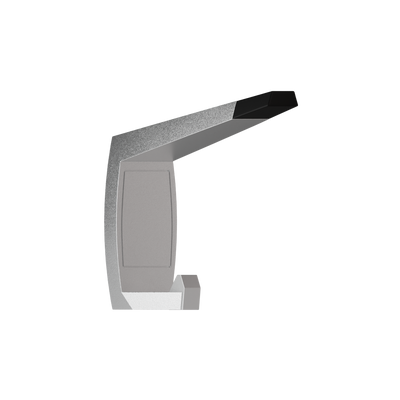 Metlam Moda Hat And Coat Hook In Antimicrobial