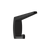Metlam Moda Hat And Coat Hook In Designer Black