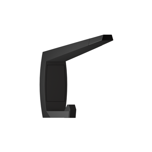 Metlam Moda Hat And Coat Hook In Designer Black