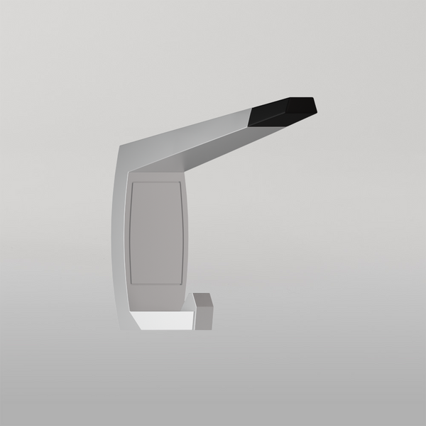 Metlam Moda Hat And Coat Hook In Satin Chrome Plate