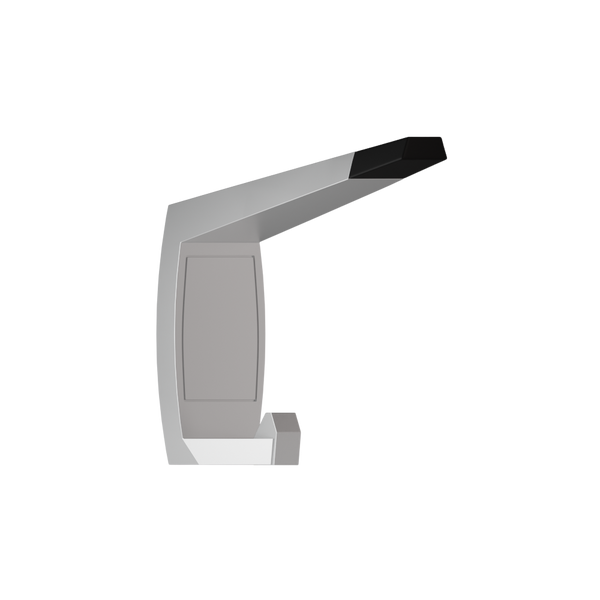 Metlam Moda Hat And Coat Hook In Satin Chrome Plate