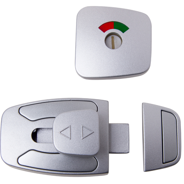 Metlam Sera Slide Lock And Emergency Release Indicator Set In Antimicrobial