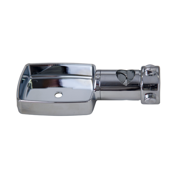 Metlam Adjustable Sliding Grab Rail Soap Dish In Chrome Plate Finish