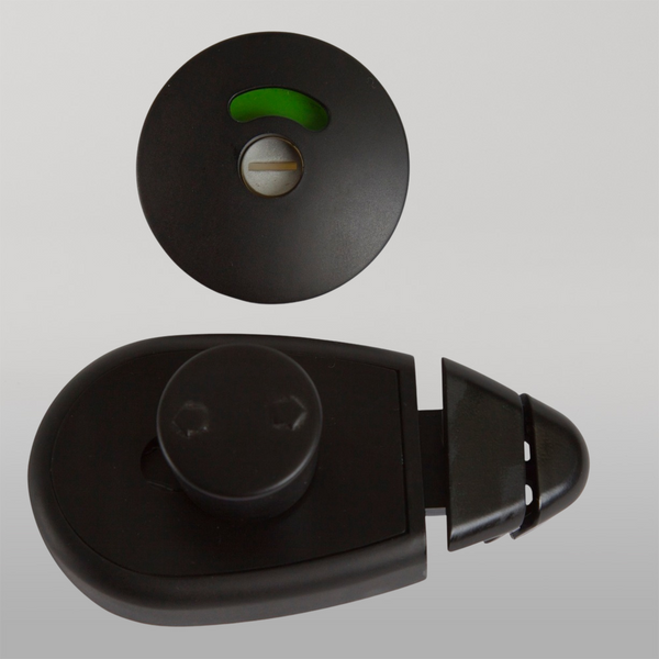 Metlam Xcel Slide Lock And Indicator Set In Designer Black