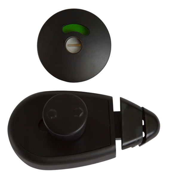 Metlam Xcel Slide Lock And Indicator Set In Designer Black